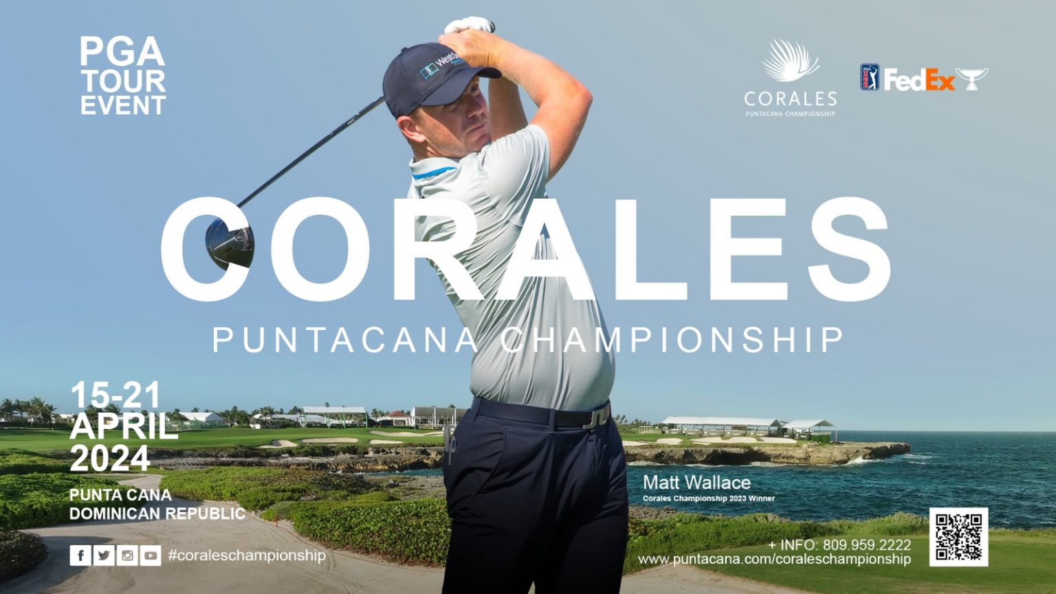 Golf Dominicano PGA TOUR anuncia las fechas del Corales Puntacana